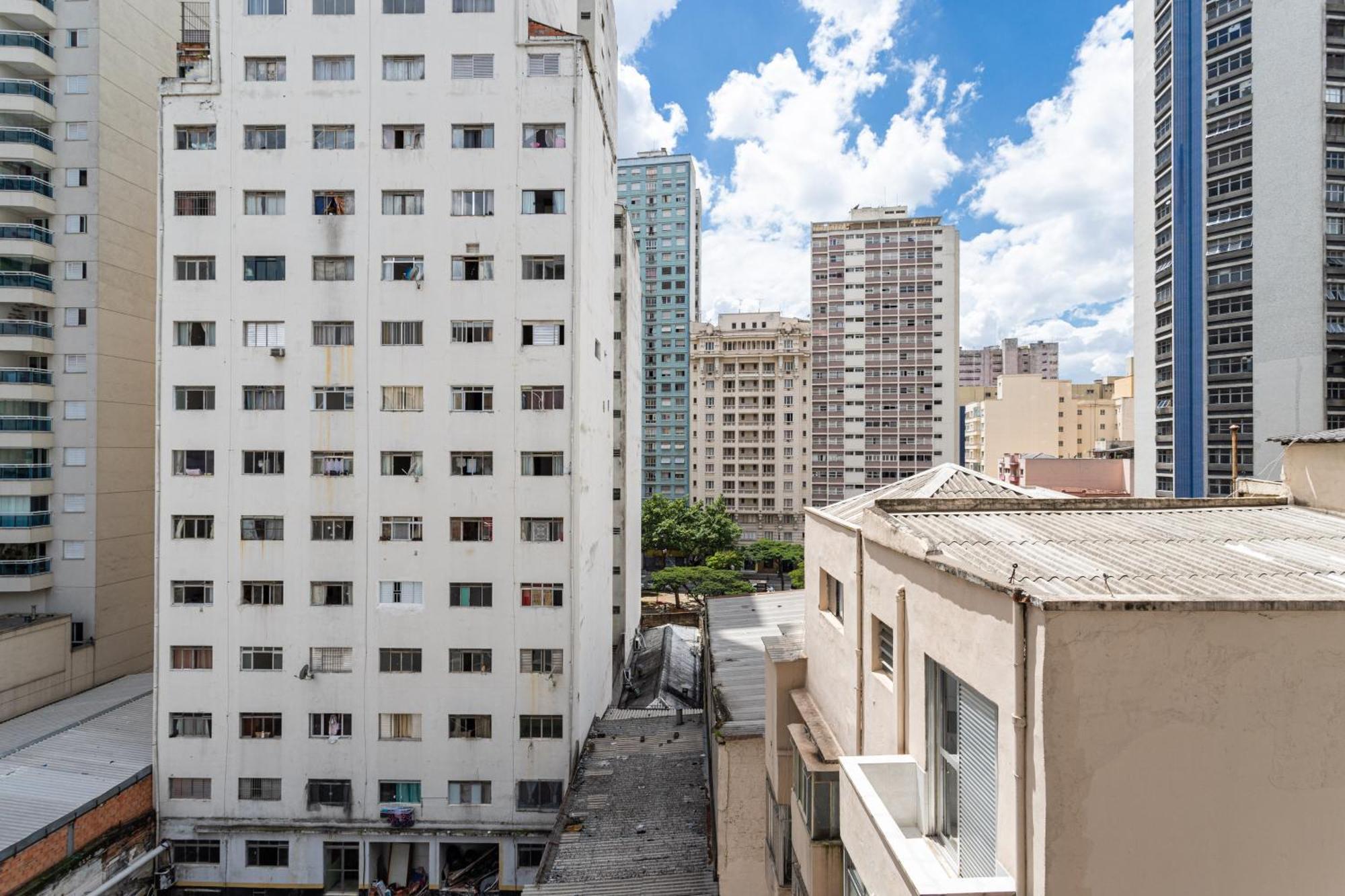 Appartamento Aurora Paulistana A Passos Do Metro Republica San Paolo Esterno foto