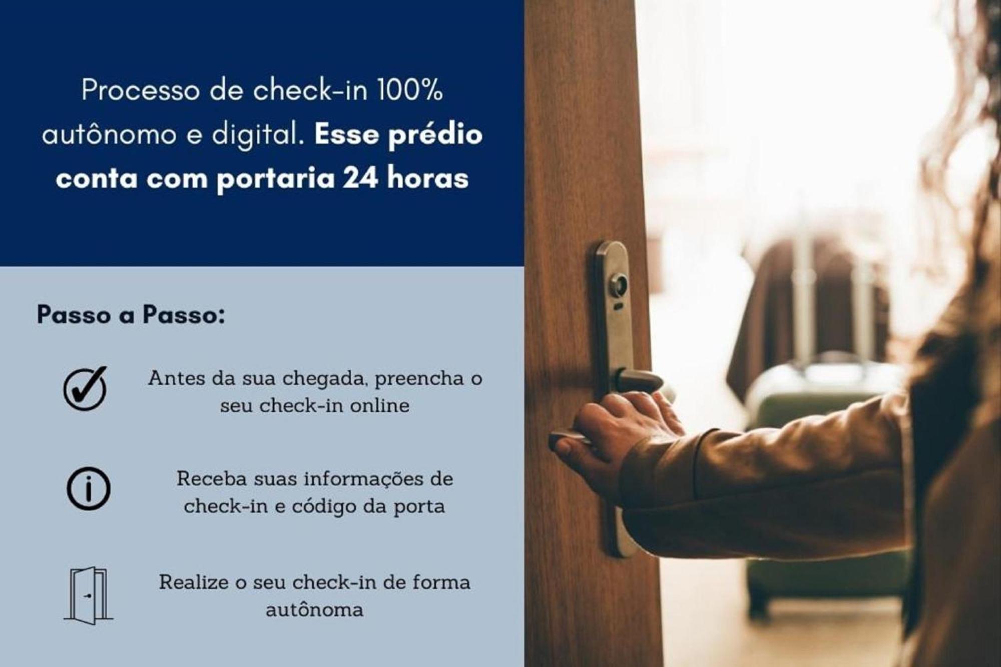 Appartamento Aurora Paulistana A Passos Do Metro Republica San Paolo Esterno foto